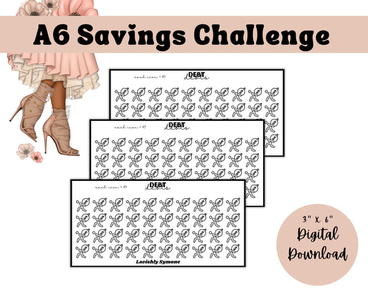 Debt Repayment Savings Challenge | Digital Download