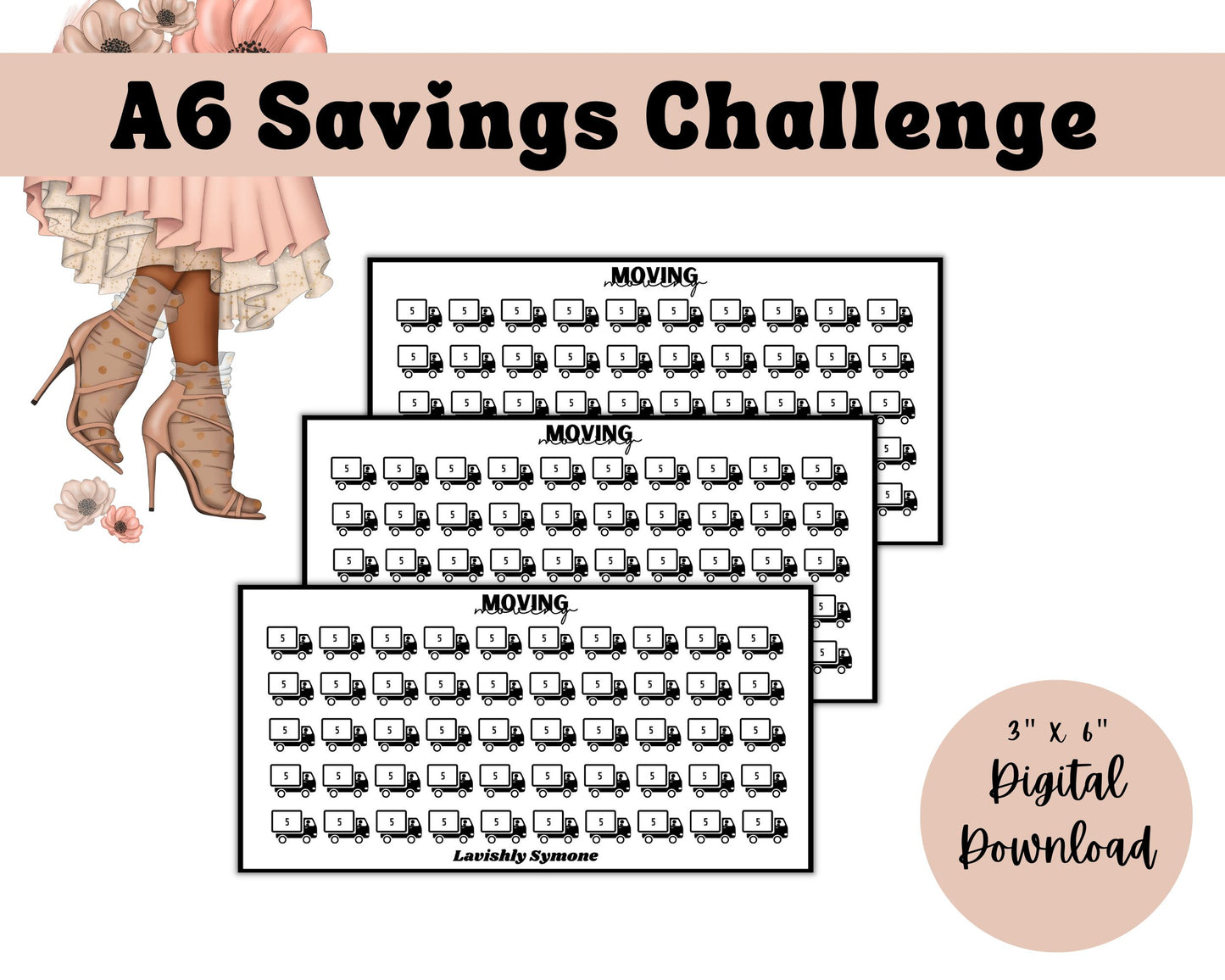 Moving Day Savings Challenge | Digital Download