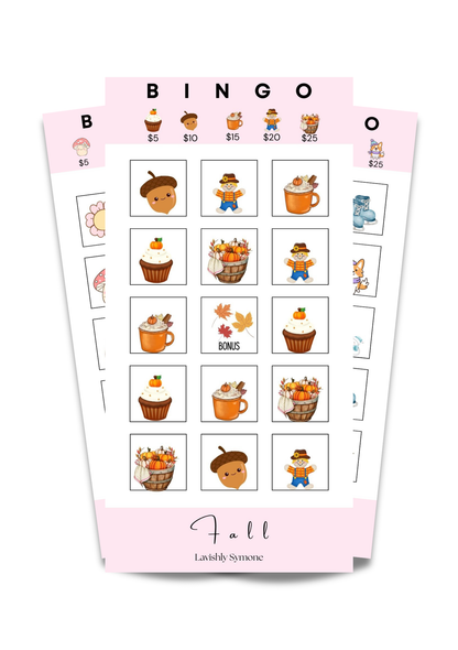 Seasonal Bingo-Style | Saving Challenge