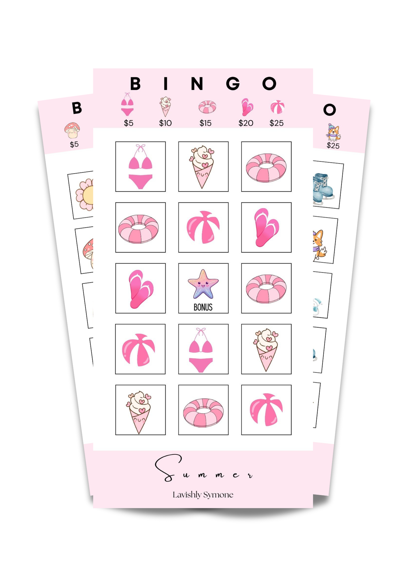 Seasonal Bingo-Style | Saving Challenge