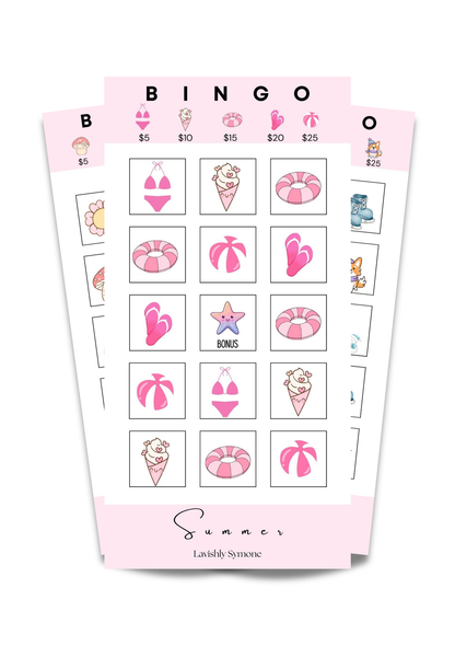 Seasonal Bingo-Style | Saving Challenge