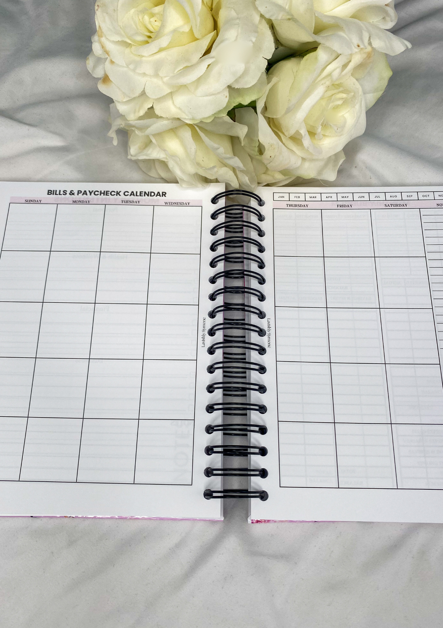 Financial Mindset Budget Planner | That Girl Aesthetic