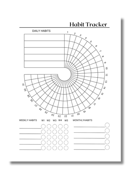 Habit Tracker | Digital Download