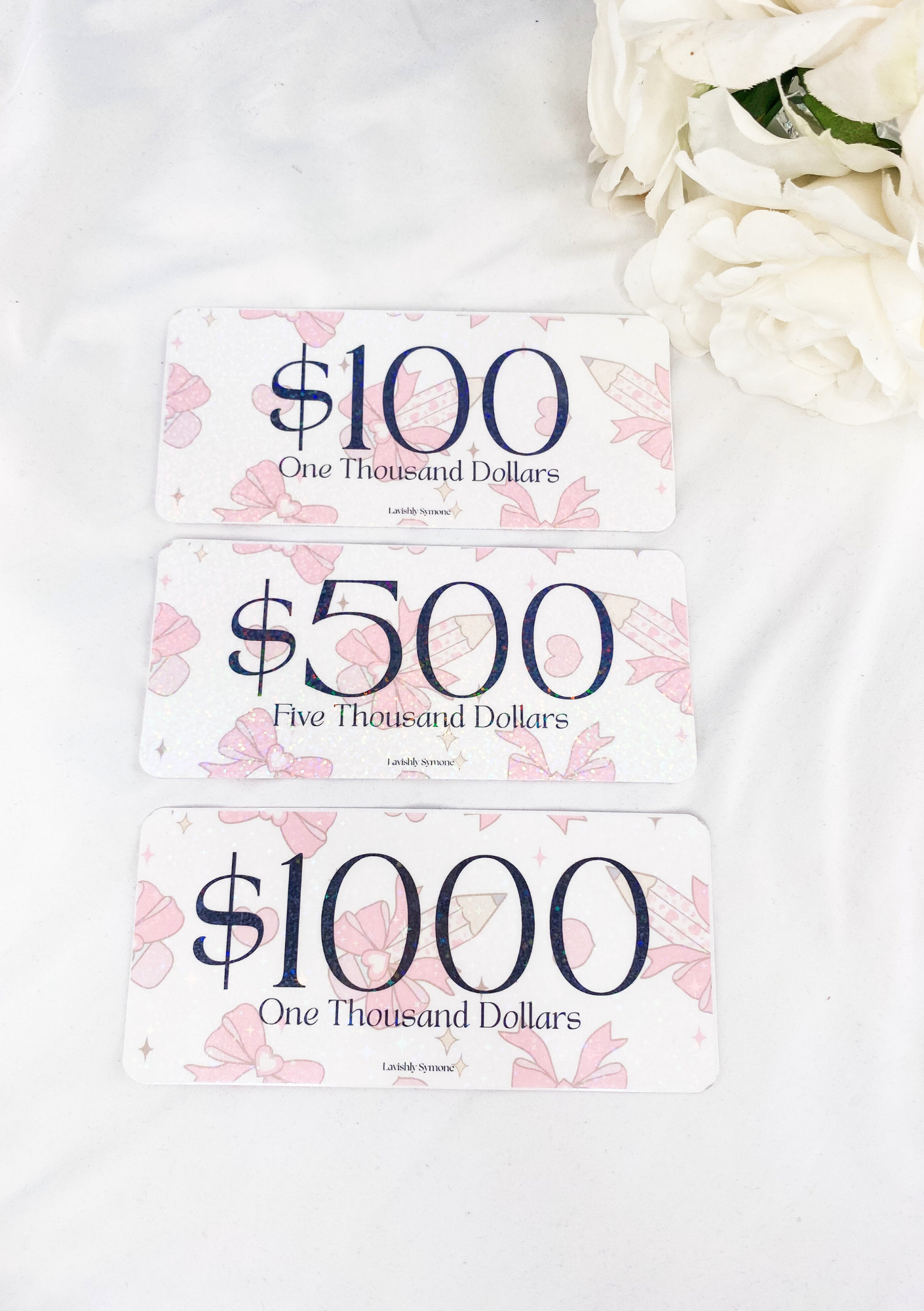 Budget Girl Placeholders | Heart Pencil Theme (pk.3)