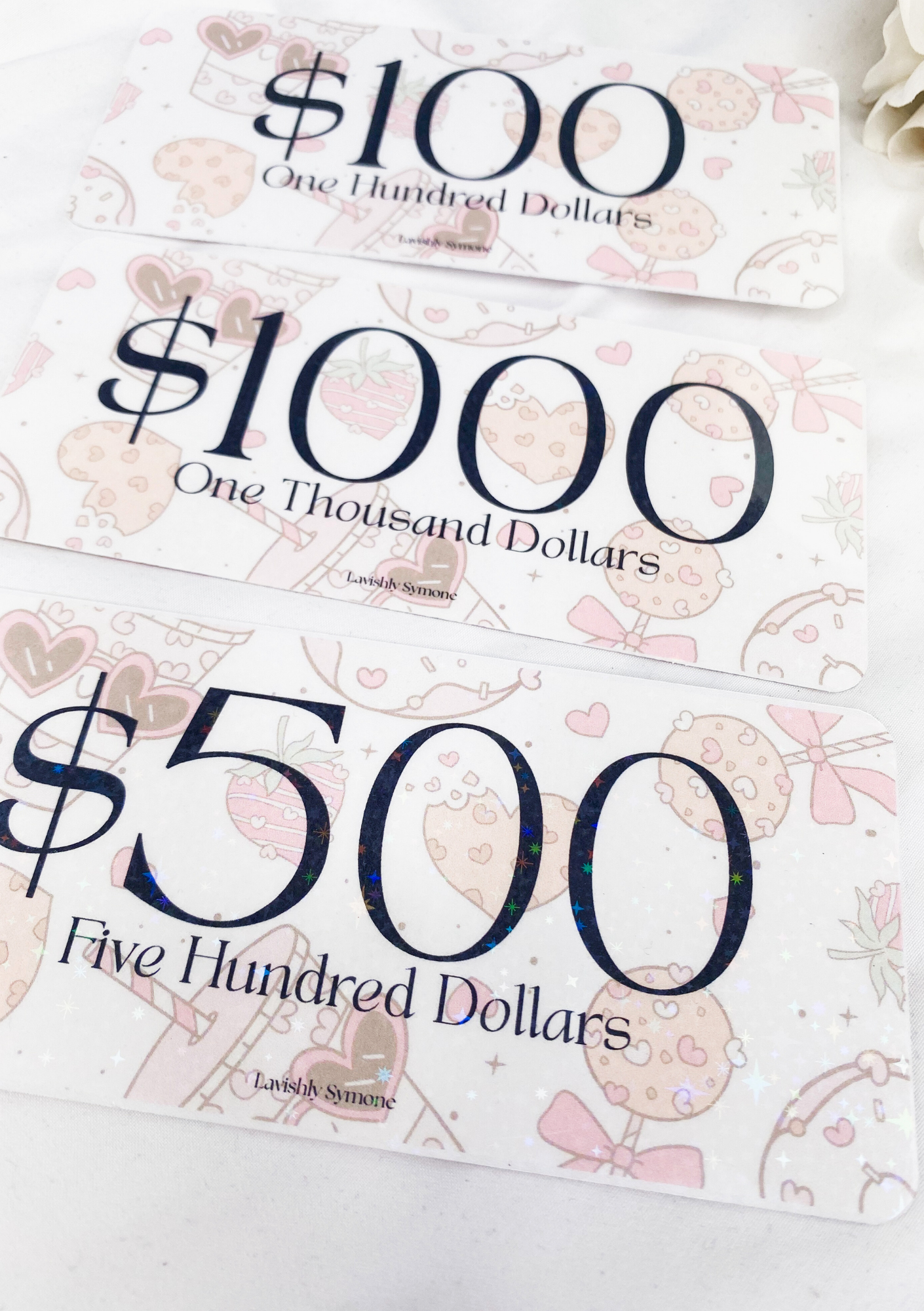 Budget Girl Placeholders | Sweet Treat Theme (pk.3)