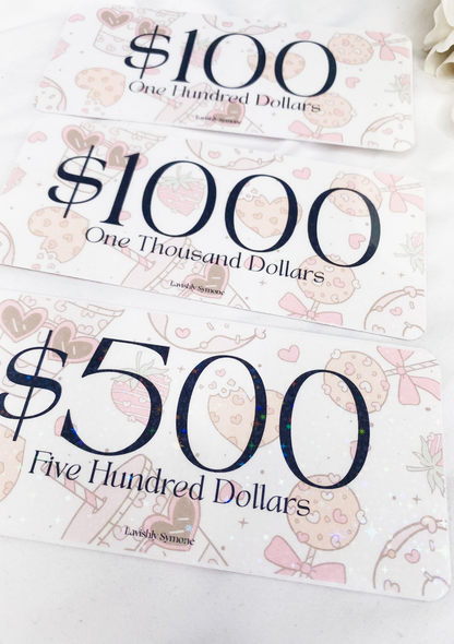 Budget Girl Placeholders | Sweet Treat Theme (pk.3)