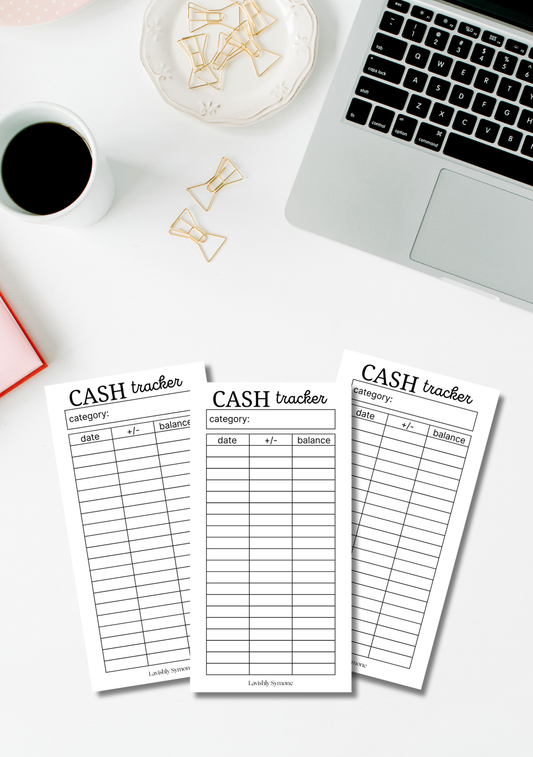 Cash Envelope Tracker | Digital Download
