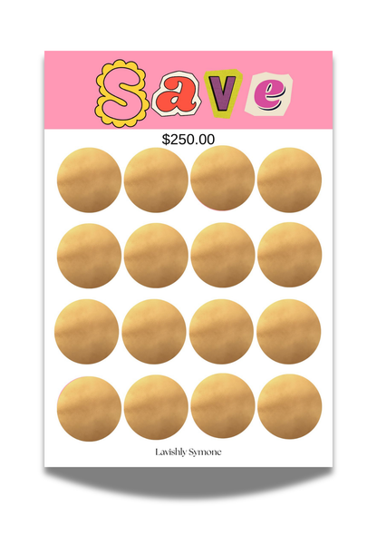 Mystery Scratch off Saving Challenge