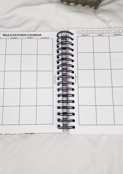 Financial Mindset Budget Planner | Money Icon Theme