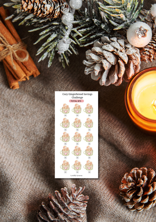 Cozy Gingerbread | Saving Challenge